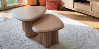 table basse sur mesure